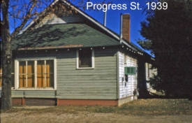 Meeting place on Progress Street 1939